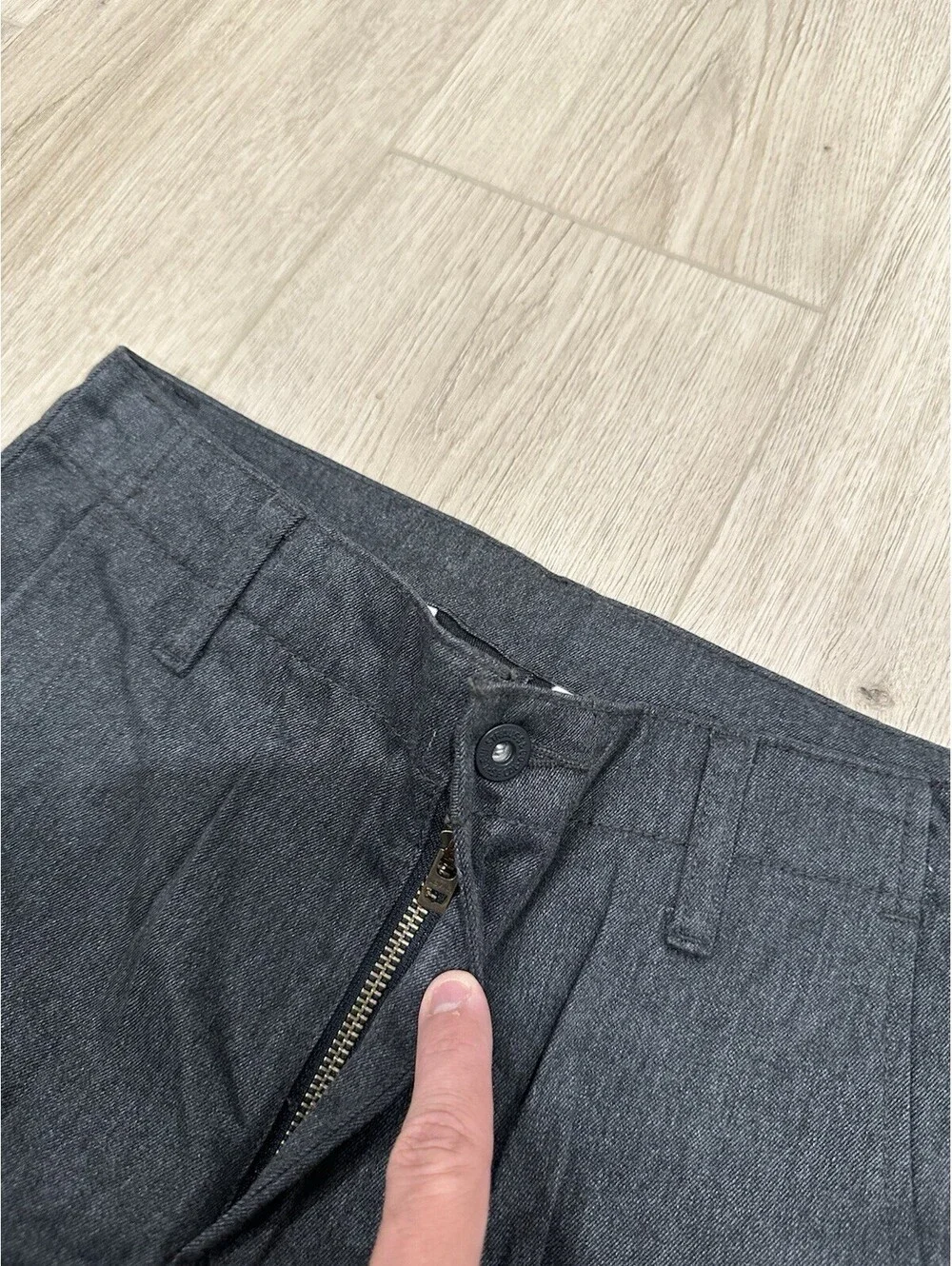 Levi's Mens Buckle Back Grey Cargo Pants 511 29x32